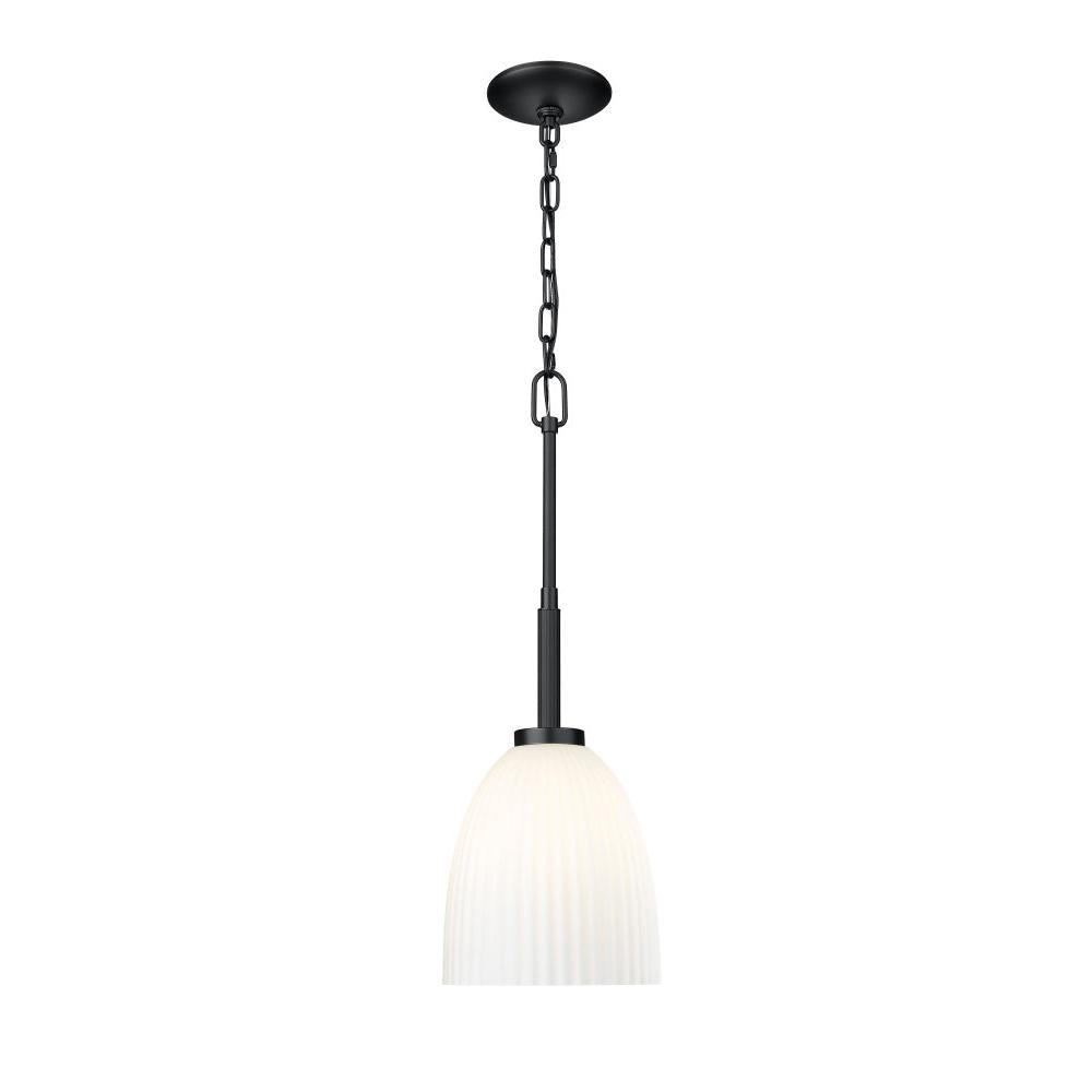 1 Light Pendant-Matte Opal