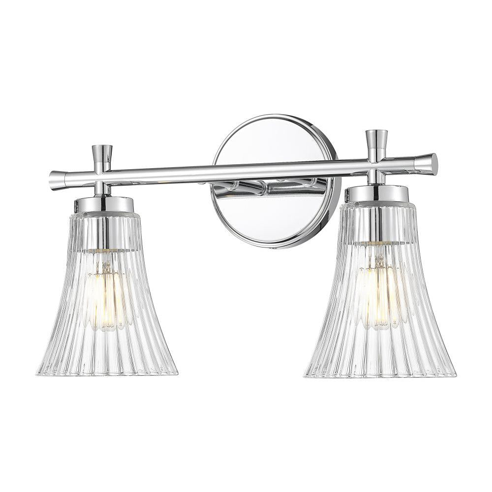 2 Light Vanity-Clear