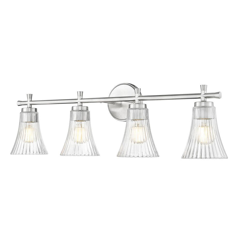 4 Light Vanity-Clear