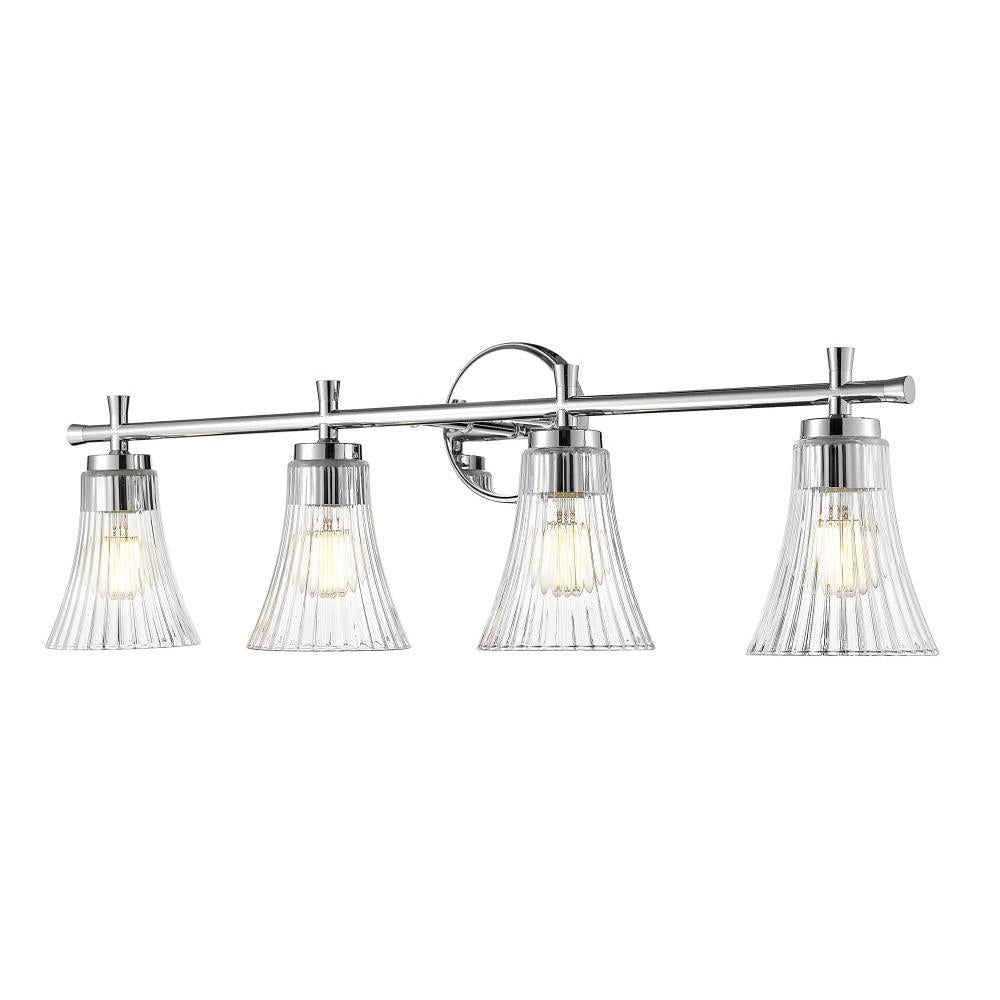 4 Light Vanity-Clear