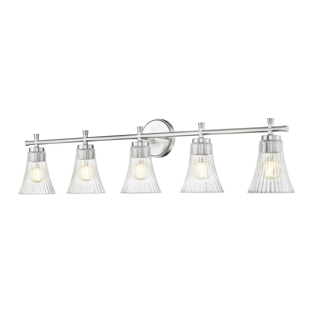 5 Light Vanity-Clear