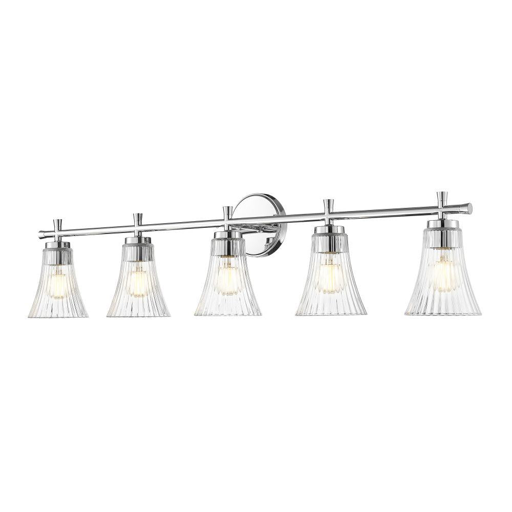 5 Light Vanity-Clear
