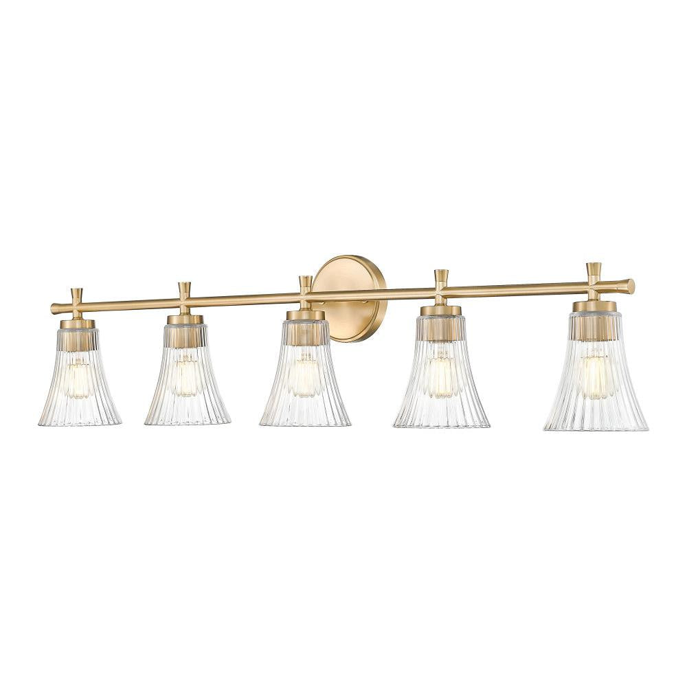 5 Light Vanity-Clear