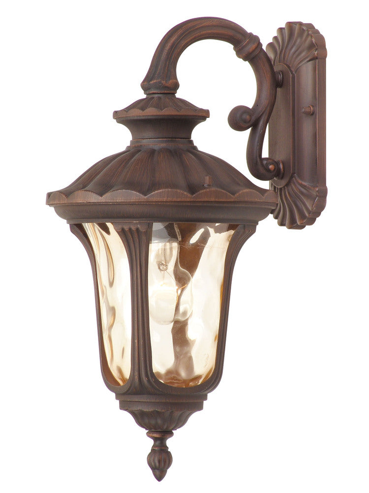 Livex Lighting OXFORD 7653-58 Exterior Americana - Hand Applied Imperial Bronze