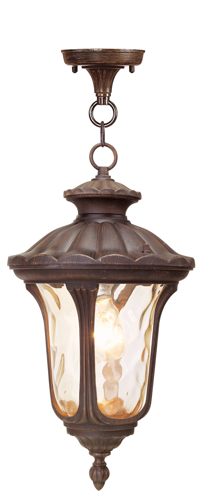 Livex Lighting OXFORD 7654-58 Exterior Americana - Hand Applied Imperial Bronze