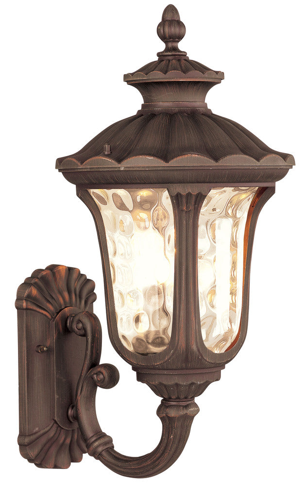 Livex Lighting OXFORD 7656-58 Exterior Americana - Hand Applied Imperial Bronze