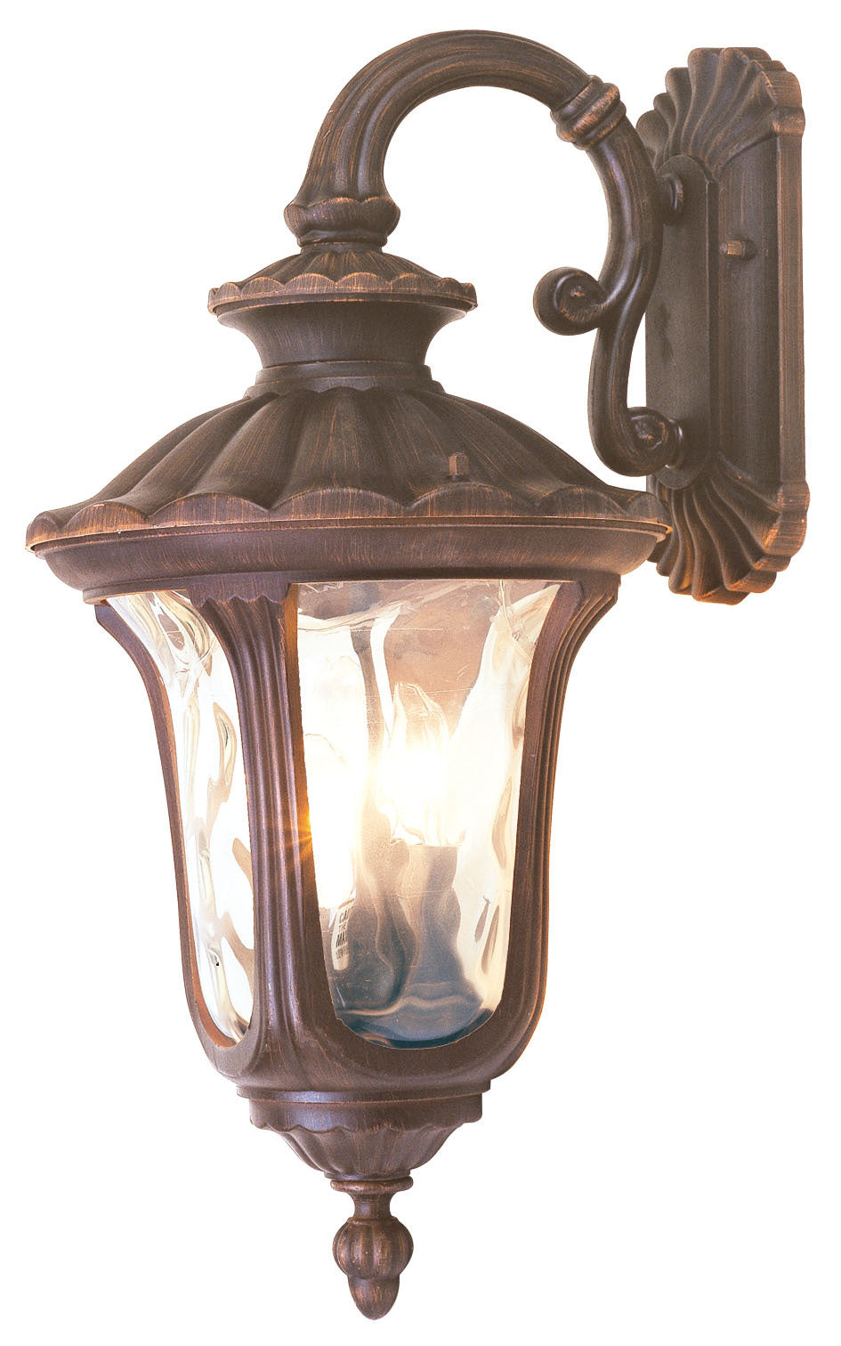 Livex Lighting OXFORD 7657-58 Exterior Americana - Hand Applied Imperial Bronze