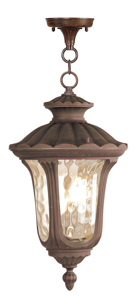 Livex Lighting OXFORD 7658-58 Exterior Americana - Hand Applied Imperial Bronze