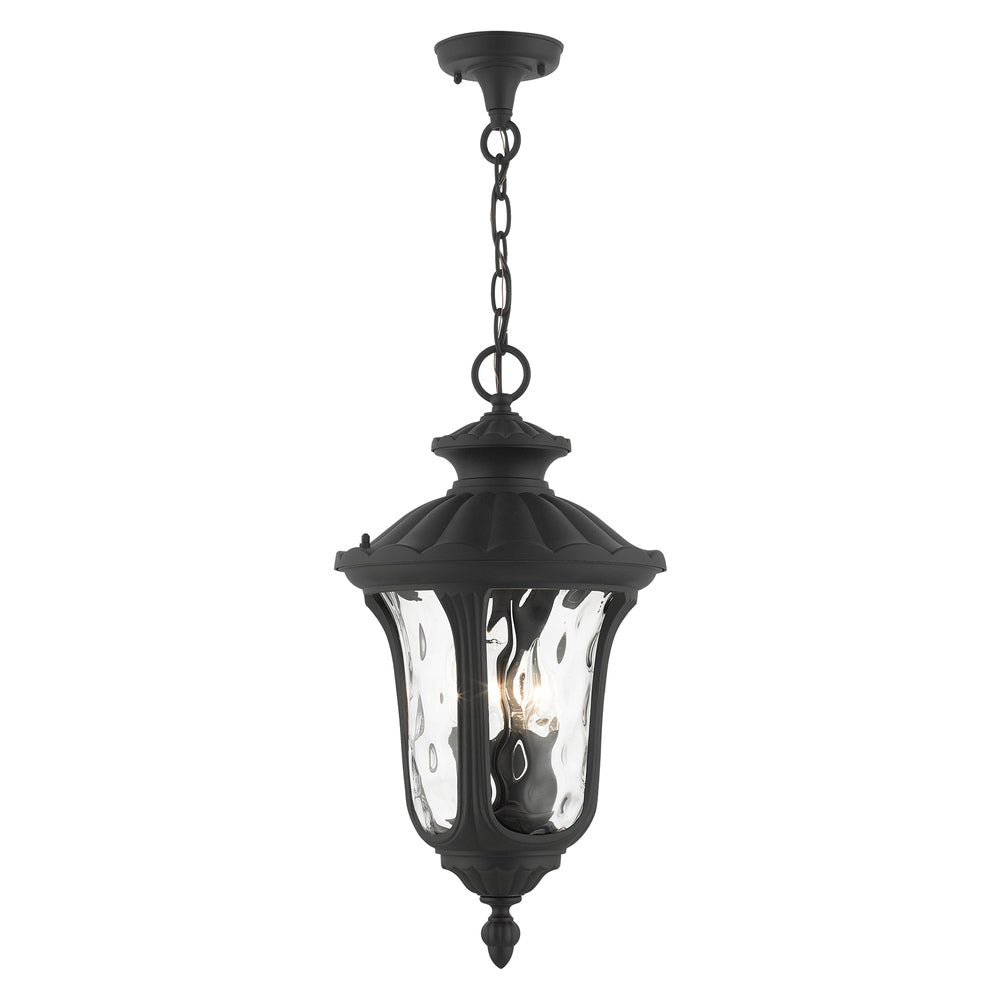 Livex Lighting OXFORD 7858-14 Pendant Americana - Textured Black