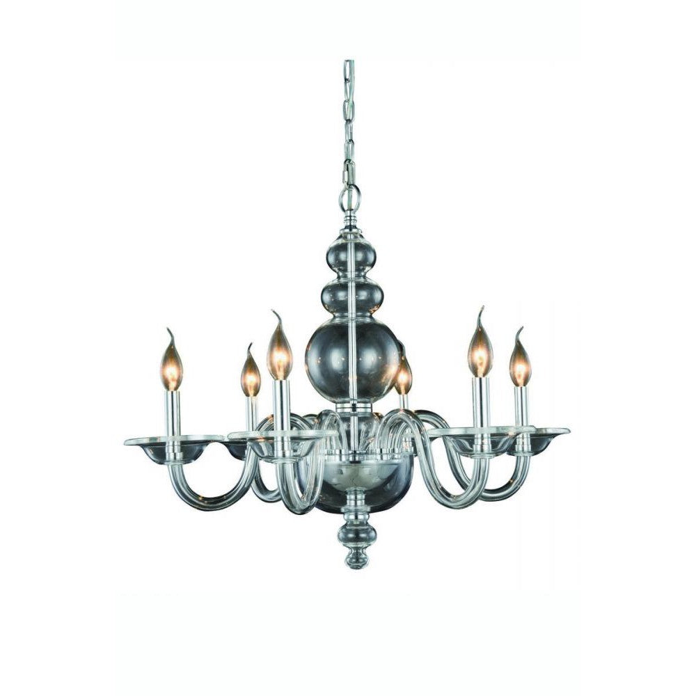 Elegant Lighting CHAMPLAIN 7872D27C Chandelier Traditional - Chrome