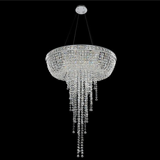 Cascata 32 Inch Convertible Pendant - Flush Mount