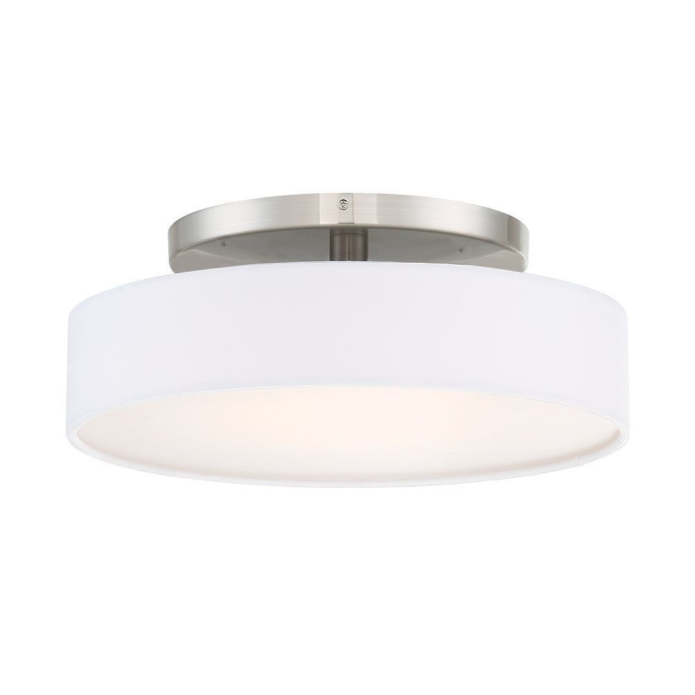 WAC Lighting FM-13114-BN Flush Mount Contemporary - Nickel