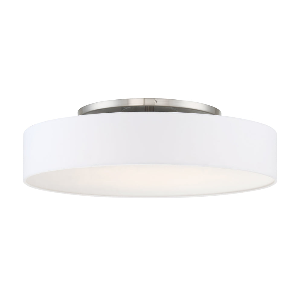 WAC Lighting FM-13126-BN Flush Mount Contemporary - Nickel