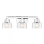 Dover 3-Light Bathroom Vanity Light in Chrome