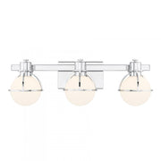 Pierce 3-Light Bathroom Vanity Light in Chrome
