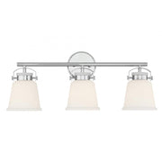 Kaden 3-Light Bathroom Vanity Light in Polished Chrome