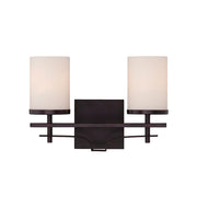 Colton 2-Light Bathroom Vanity Light in English Bronze