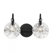 Addison 2-Light Bathroom Vanity Light in Matte Black