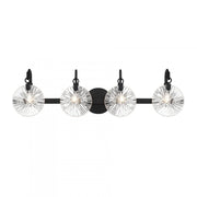 Addison 4-Light Bathroom Vanity Light in Matte Black