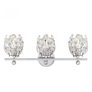 Moreno 3-Light Bathroom Vanity Light in Chrome