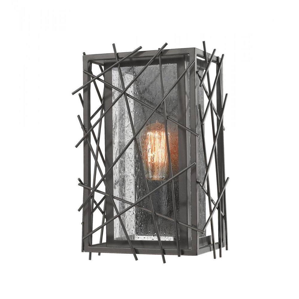 1 Light Wall Sconce-Water Droplet