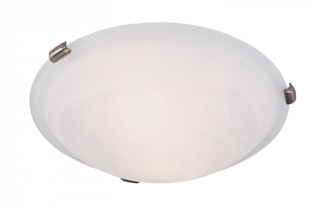 Livex Lighting OASIS 8012-91 Flush Mount Contemporary - Brushed Nickel