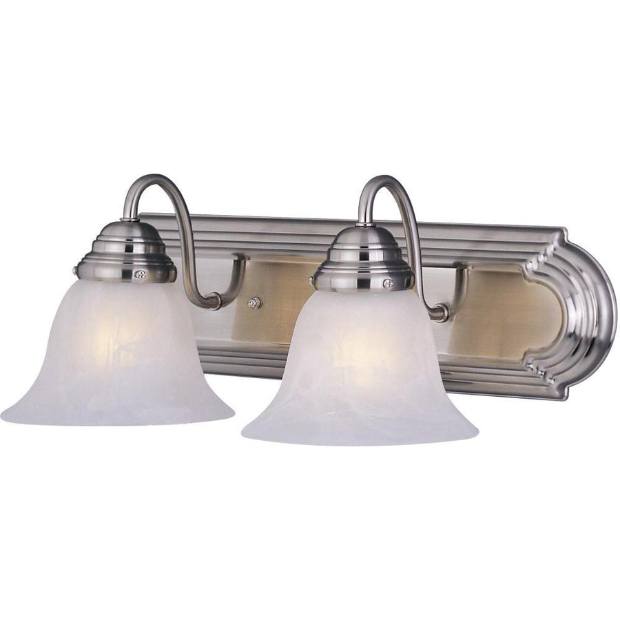 Maxim Lighting 8012MRSN Essentials 18 Inch Bathroom Vanity - Satin Nickel