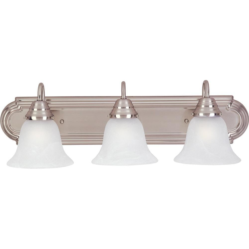 Maxim Lighting 8013MRSN Essentials 24 Inch Bathroom Vanity - Satin Nickel