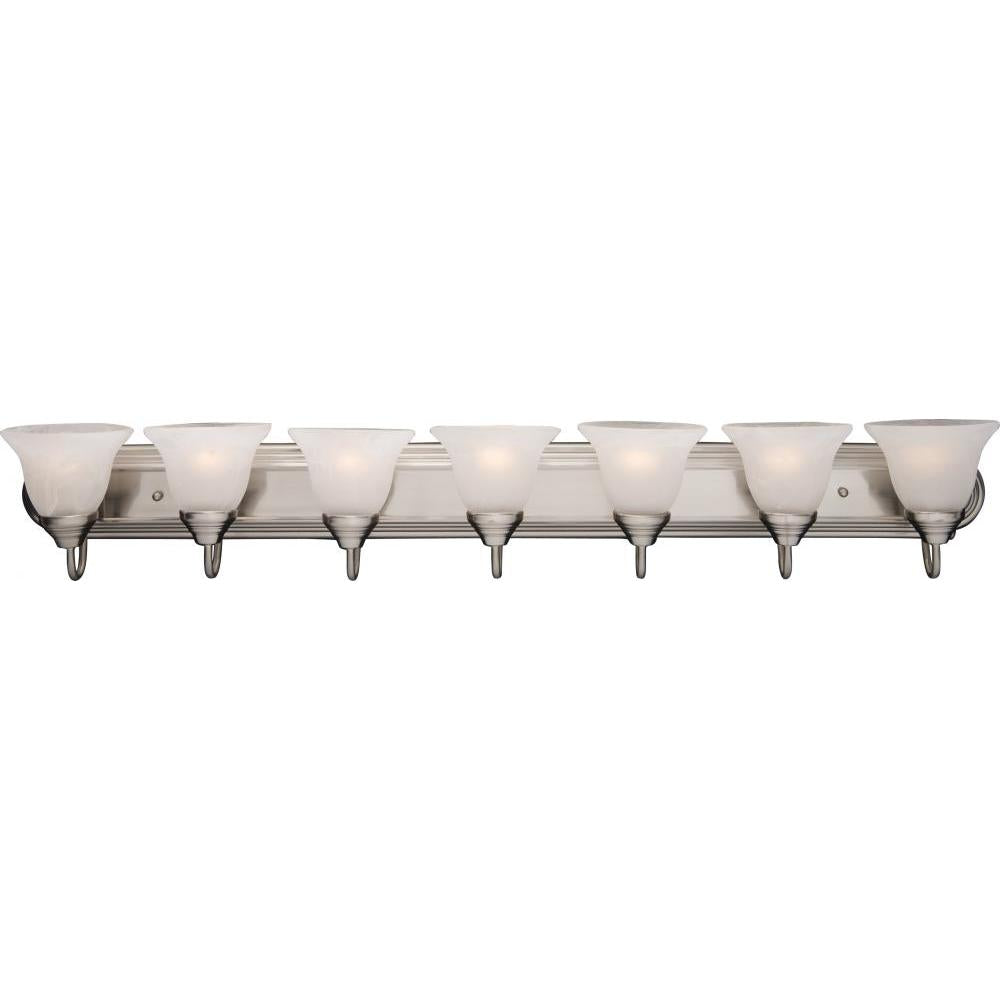 Maxim Lighting 8016MRSN Essentials 48 Inch Bathroom Vanity - Satin Nickel