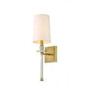 1 Light Wall Sconce-Beige