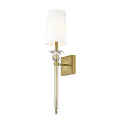 1 Light Wall Sconce-White