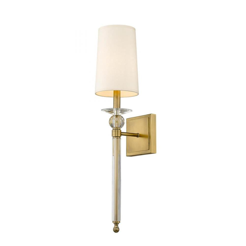 1 Light Wall Sconce-Beige