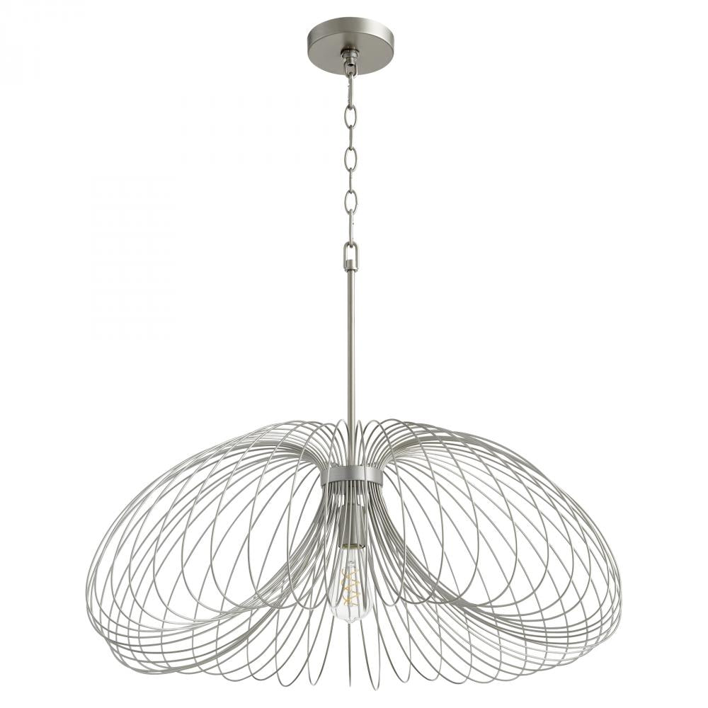 Quorum Lighting 806-30-63 Pendant Contemporary - Brushed Silver