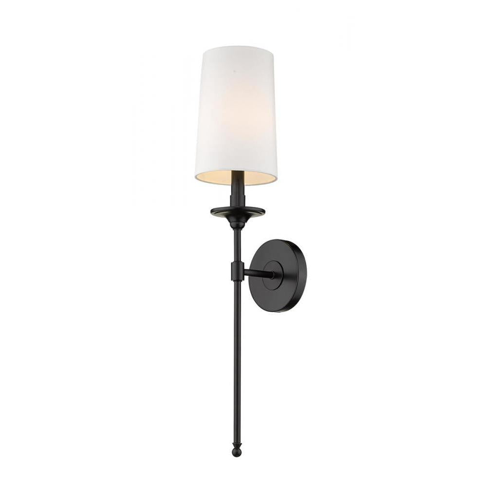 1 Light Wall Sconce-White