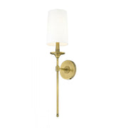 1 Light Wall Sconce-White