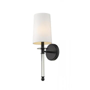 1 Light Wall Sconce-White