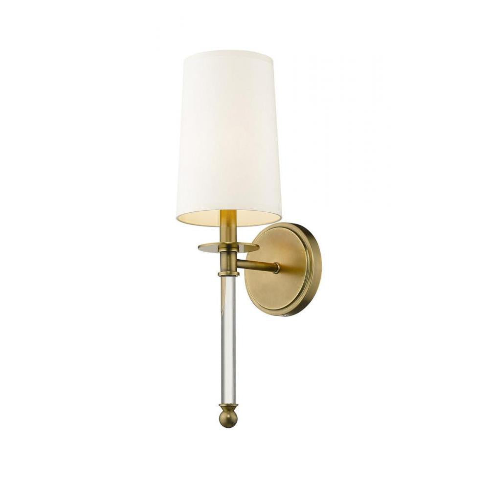 1 Light Wall Sconce-Beige
