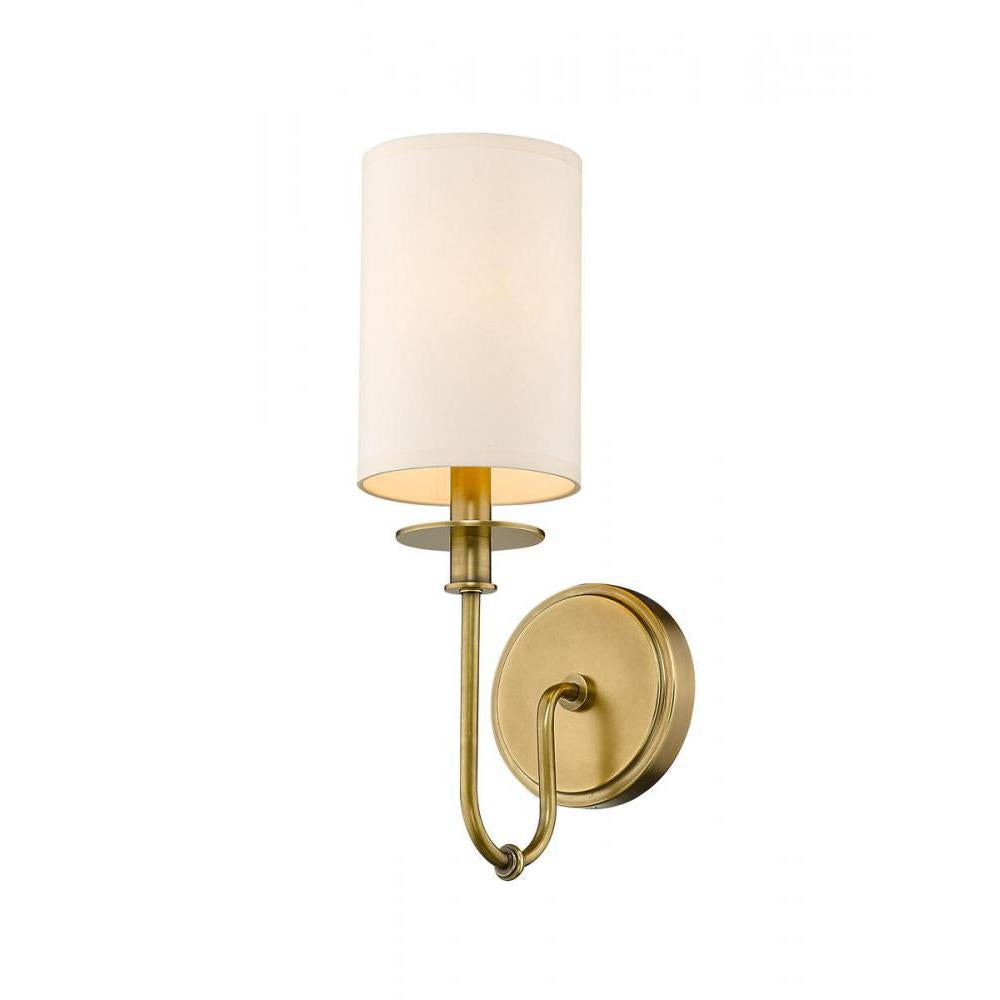 1 Light Wall Sconce-Beige