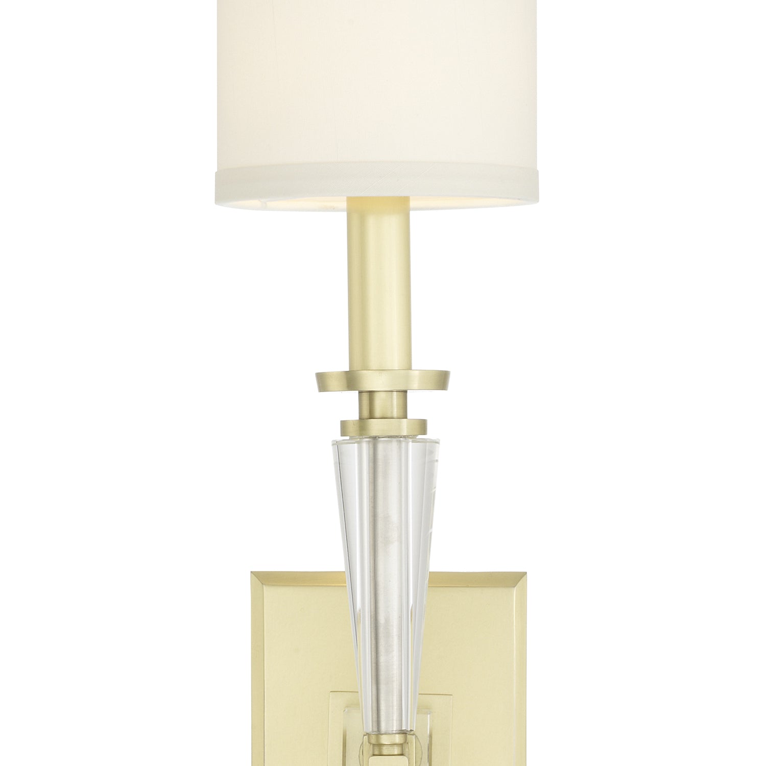 Crystorama Paxton 8101-AG – 5 Inch – 1 Light – Sconce – Aged Brass – Dry Rated