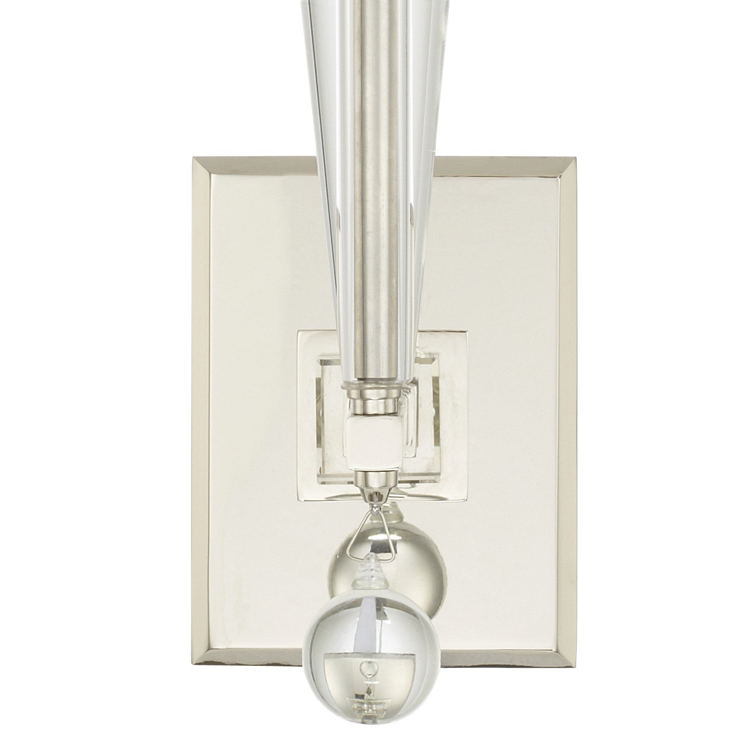 Crystorama Paxton 8101-PN – 5 Inch – 1 Light – Sconce – Polished Nickel – Dry Rated