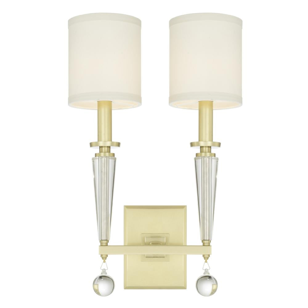 Crystorama PAXTON 8102-AG Sconce Modern - Aged Brass