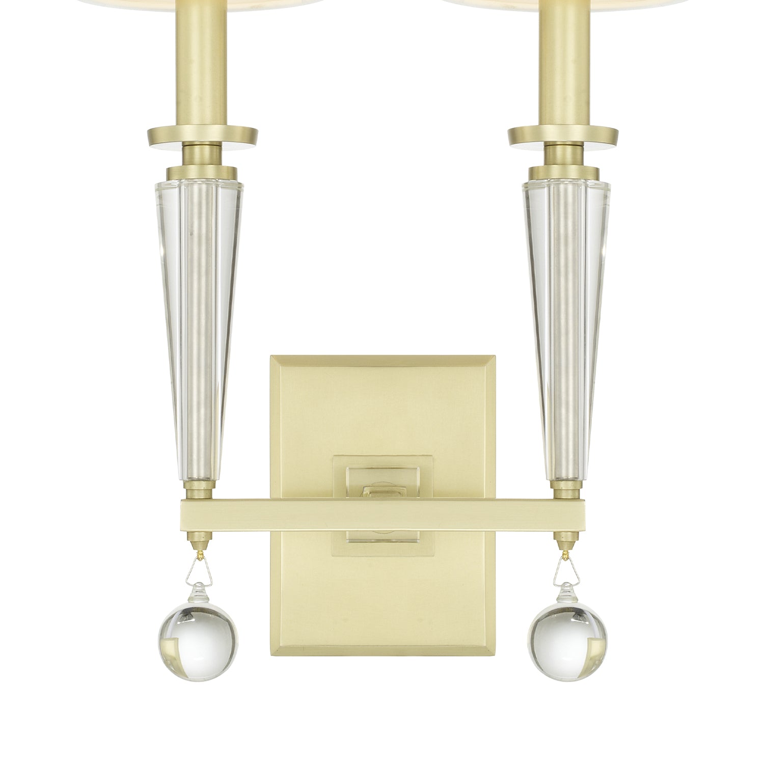 Crystorama Paxton 8102-AG – 11.5 Inch – 2 Light – Sconce – Aged Brass – Dry Rated