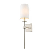 1 Light Wall Sconce-White