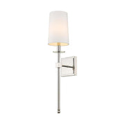 1 Light Wall Sconce-White