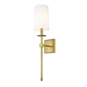 1 Light Wall Sconce-White