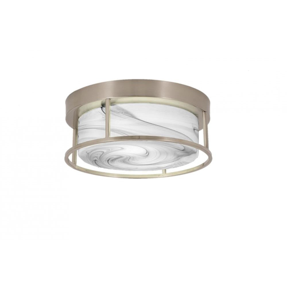 Toltec Company FLUSH MOUNTS 812-BN-9 Flush Mount - Nickel