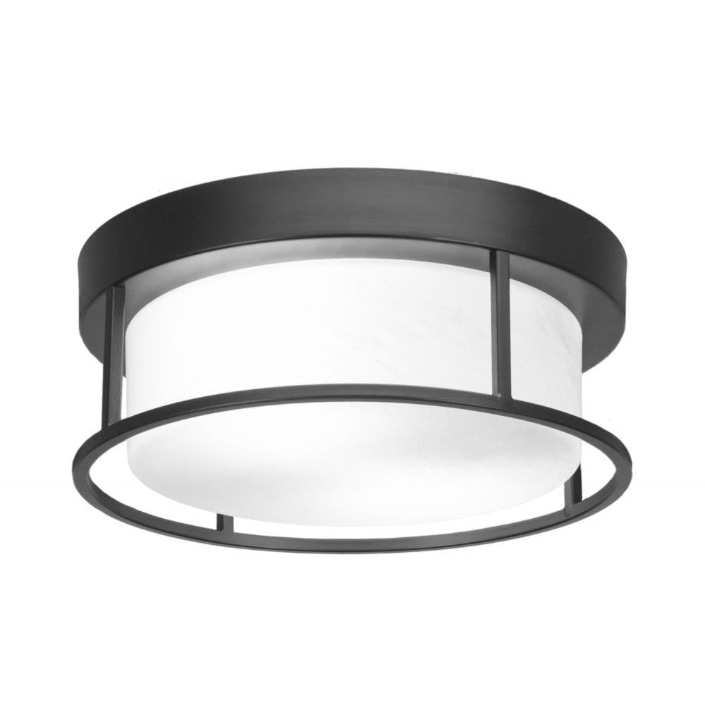 Toltec Company FLUSH MOUNTS 812-MB-1 Flush Mount - Black