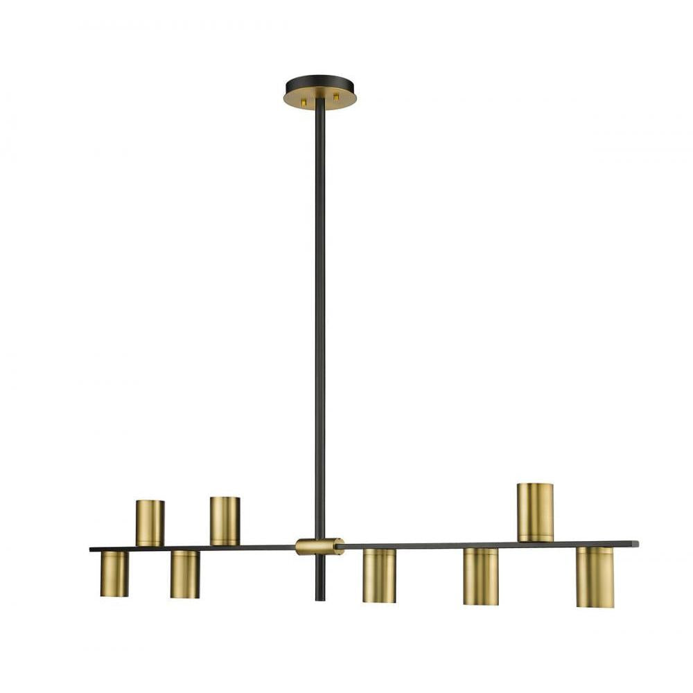 8 Light Linear Chandelier