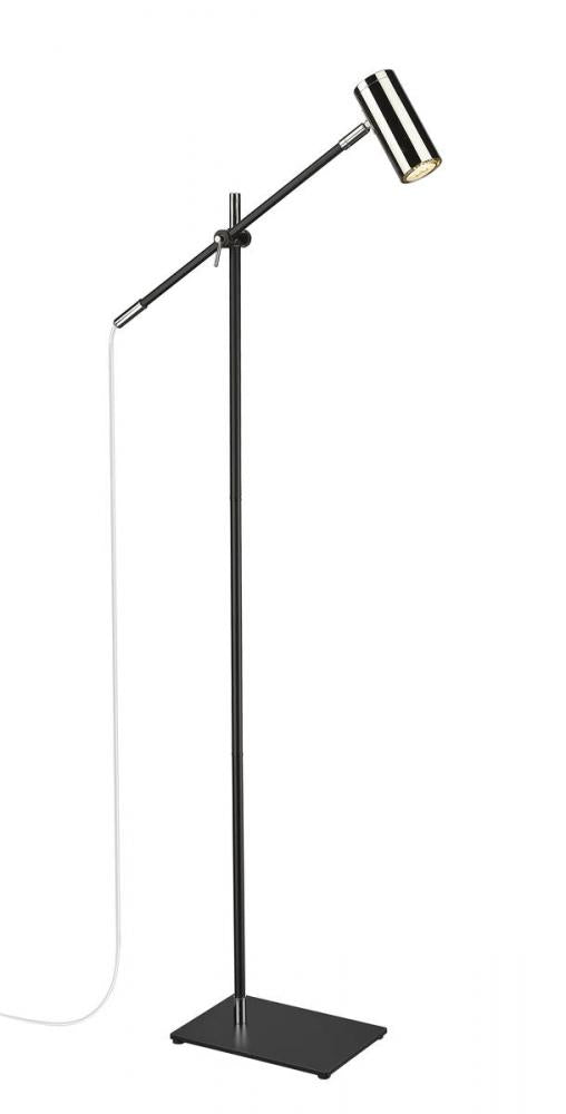 Z-Lite Lighting 814FL-MB-PN Modern Floor Lamp Contemporary - Nickel (OPEN BOX SALE)