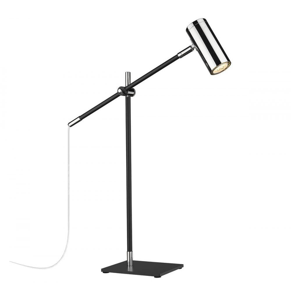 1 Light Table Lamp-Polished Nickel